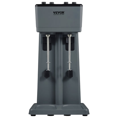 Milkshake Maker Mixer Machine Double Head Stainless Steel Drink Mixer