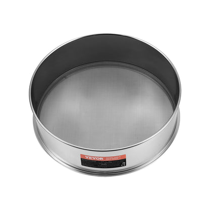 Mehlsieb, feinmaschig, Edelstahl, 40 Mesh, Mehlsieb zum Backen von Kuchen
