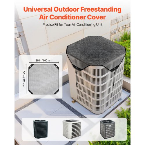 910x910 mm Luftkonditioneringsskydd Nätskydd Rivbeständigt för Utomhusbruk |  EU