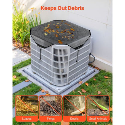 710x710 mm Luftkonditioneringsskydd Nätskydd Rivbeständigt för Utomhusbruk |  EU