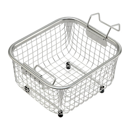 Ultrasonic Cleaner med Digital Timer & Heater, Professionell Ultra Sonic Smycken Cleaner, Rostfritt stål Uppvärmd rengöringsmaskin för glasögon Klockringar Små delar Kretskort (2L)