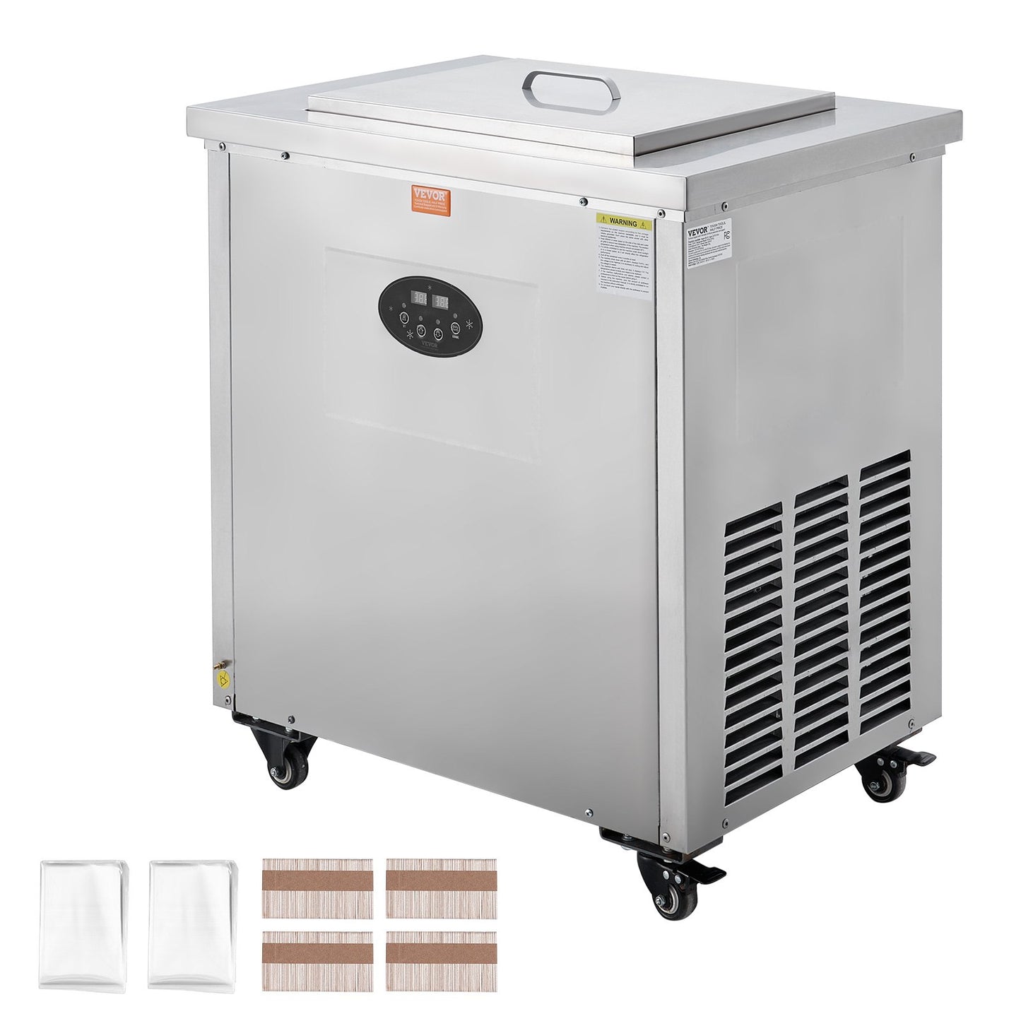 Kommerzielle Eismaschine mit 2 Formen, Set – 52-teilige Eismaschine