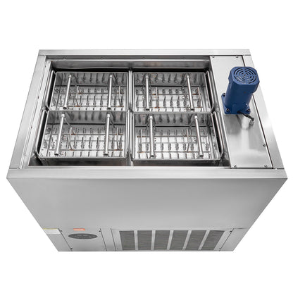 Commercial Popsicle Machine 4 Form Set - 120 STS Ice Pops Making Machine