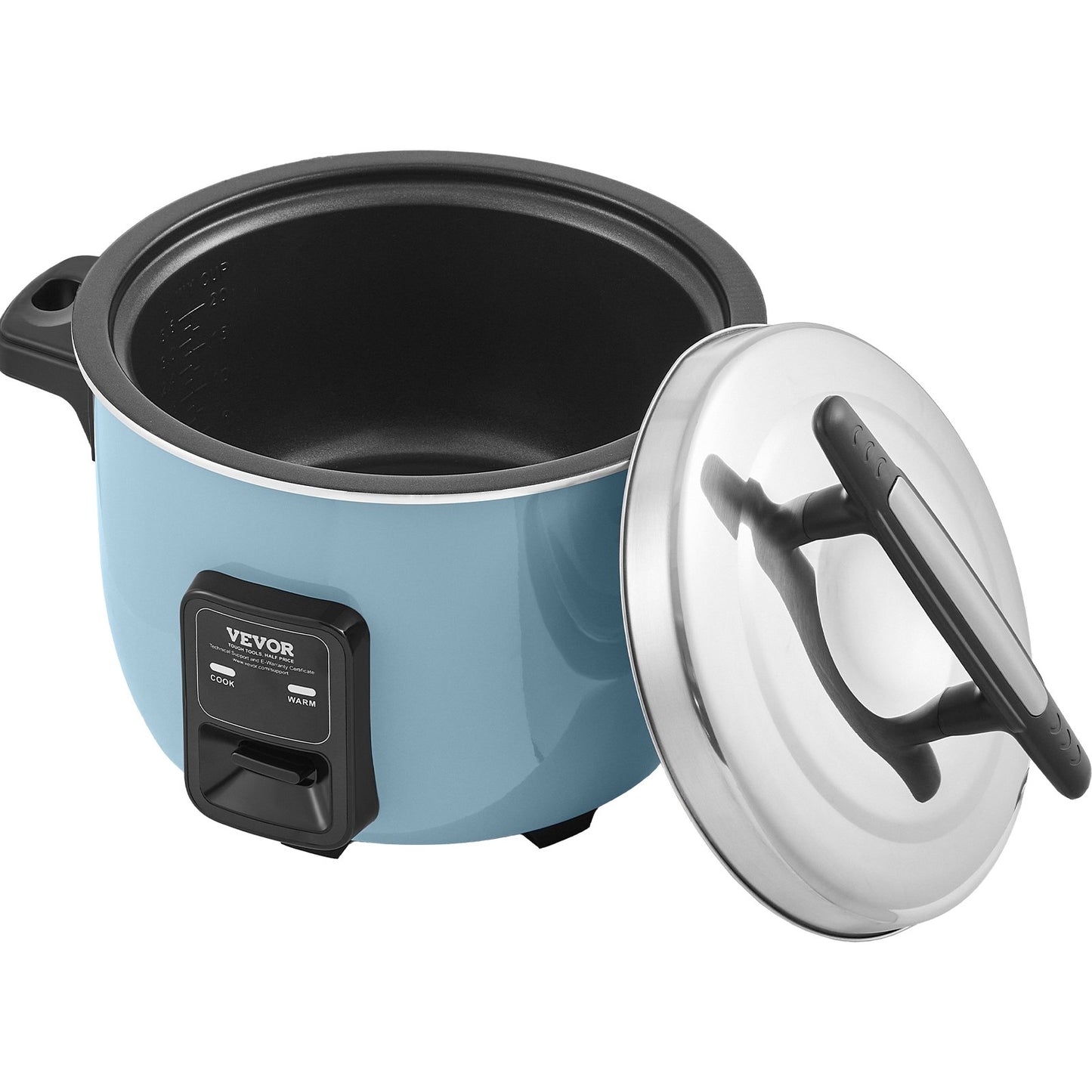 Commercial Rice Cooker 40 Cups Non-stick Pot 8L 24H Keep Warm Restaurant