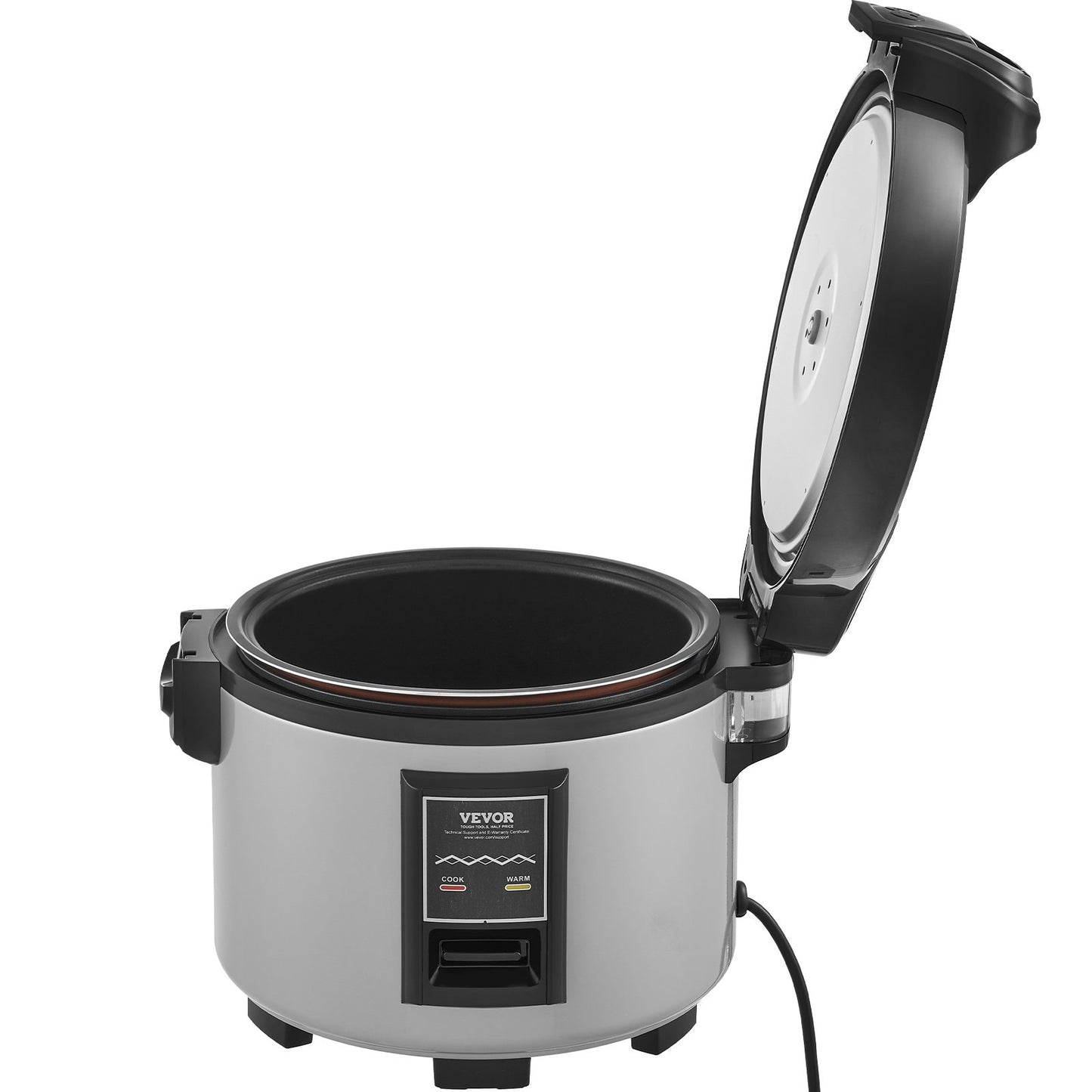 Kommersiell riskokare 45-kopps non-stick gryta 9L 12H Håll varm restaurang