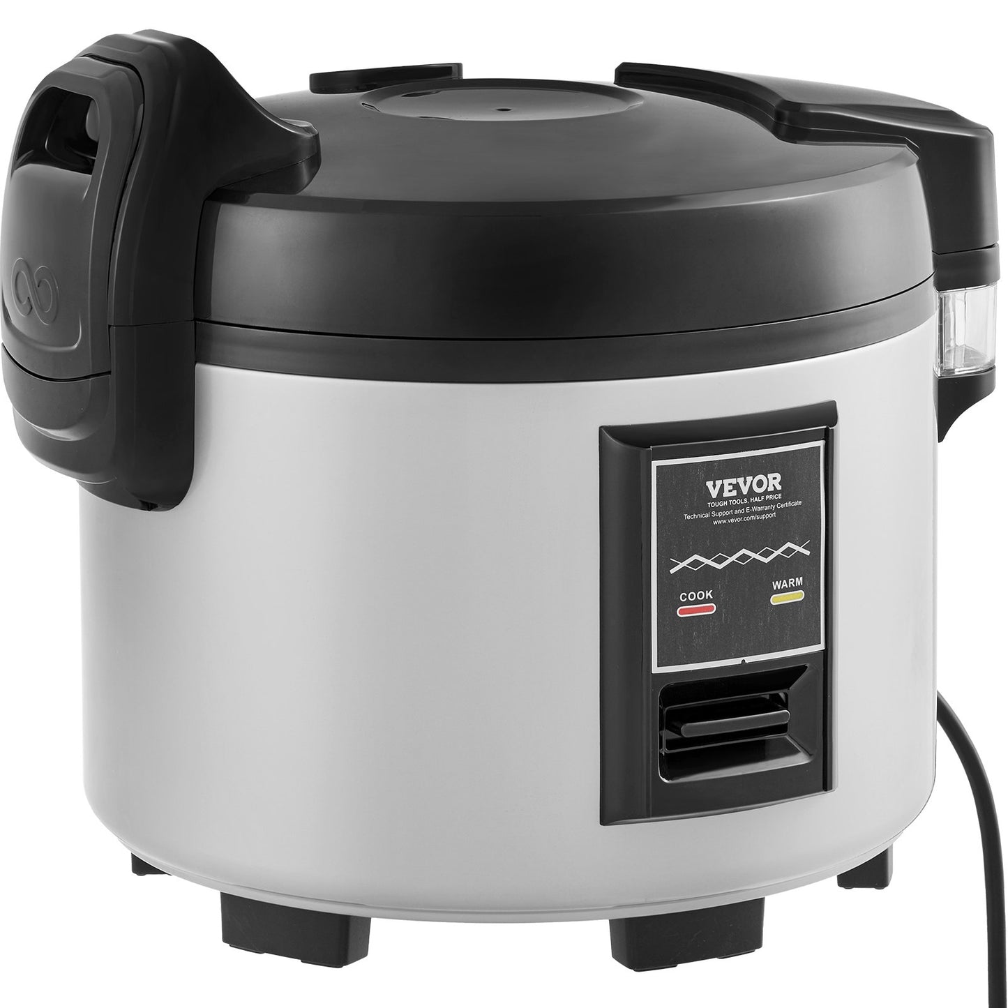Kommersiell riskokare 45-kopps non-stick gryta 9L 12H Håll varm restaurang