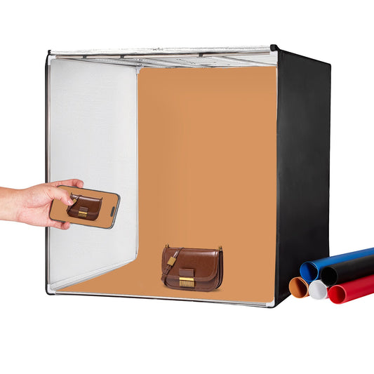 Photo Studio Light Box 32" x 32" 5600K med 210 LED-lampor strömadapter