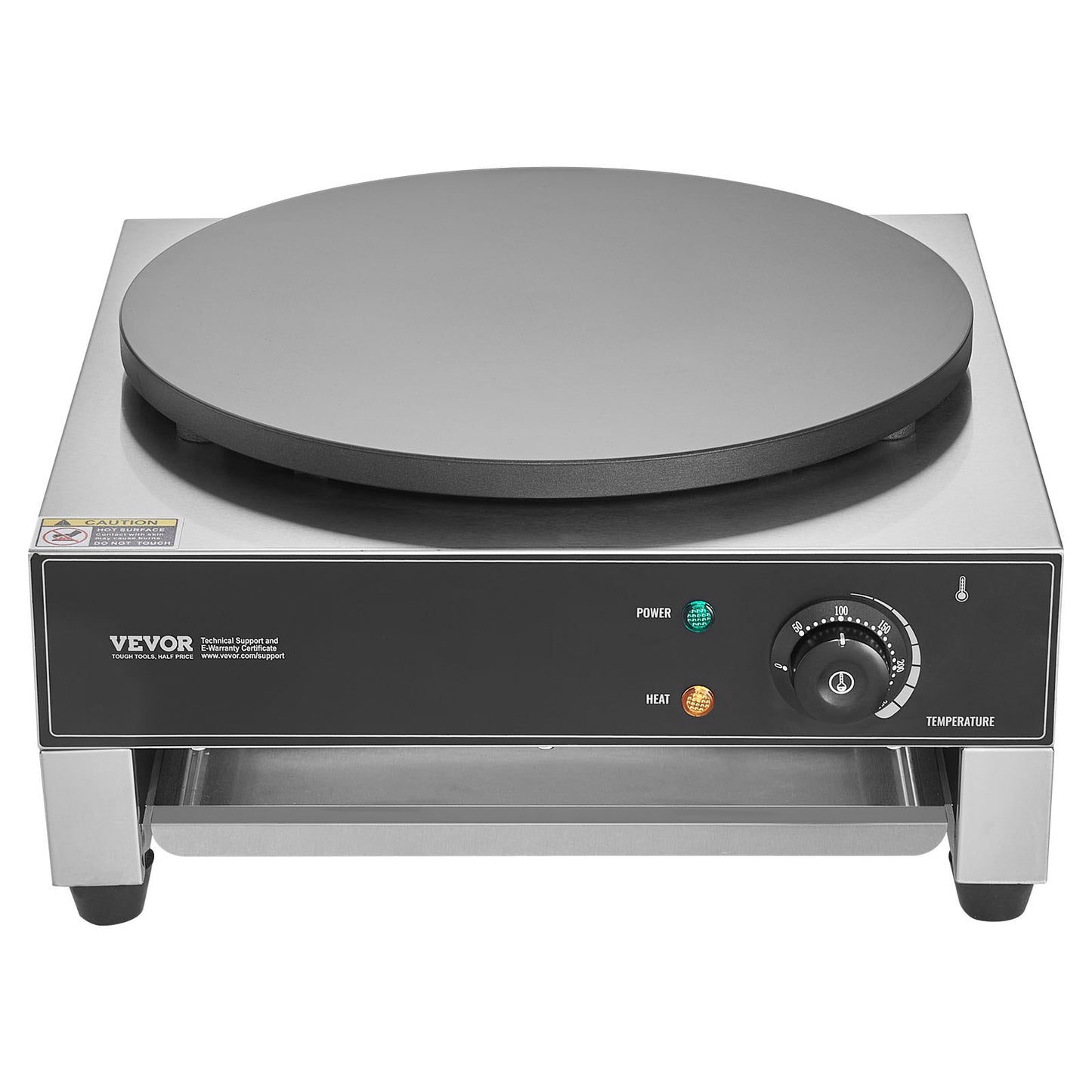 16 Inch Electric Crepe Maker Commercial Crepe Machine 1700W Non-stick