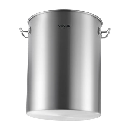 36QT Edelstahl Suppentopf Kochen Küche Sauce Topf mit Korb Deckel
