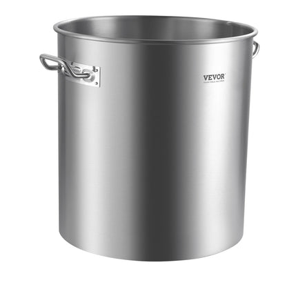 64QT Stainless Steel Stockpot Cooking Kitchen Sauce Pot with Basket Lid