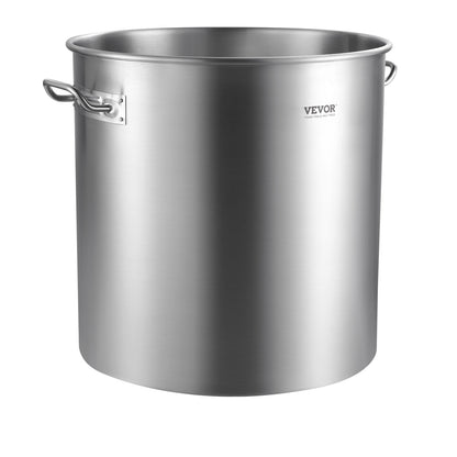 84QT Stainless Steel Stockpot Cooking Kitchen Sauce Pot with Basket Lid
