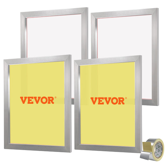 Siebdruck-Set, Siebdruckrahmen, 50,8 x 61 cm, 355 Maschen, 4-teilig