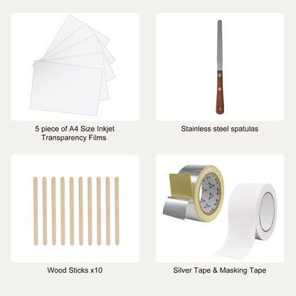 Screen Printing Kit Silk Screen printing frames 8x10/10x14in 110 Mesh 2pcs