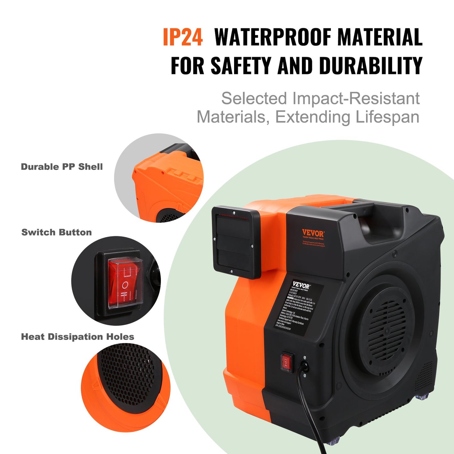 Gebläse für aufblasbare Hüpfburg 1100W Gebläsepumpe Luftpumpe 770 m³/h