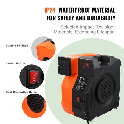Gebläse für aufblasbare Hüpfburg 1100W Gebläsepumpe Luftpumpe 770 m³/h