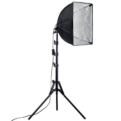 Softbox Lighting Kit 16 tum x 16 tum 3000-6500K Justerbar för fotografering