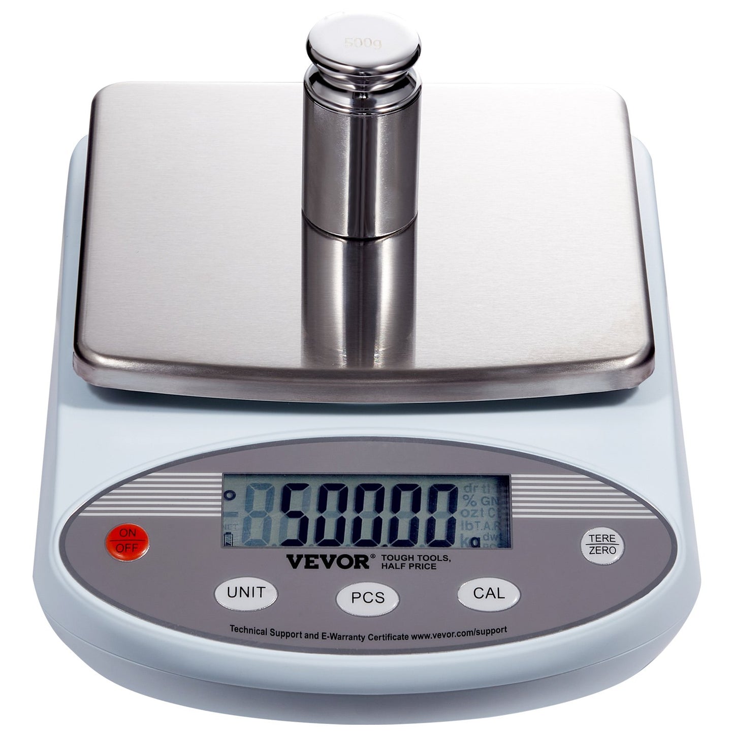Analysenwaage Laborwaage 3000 g x 0,01 g 13 Einheiten Umrechnung Elektronisch