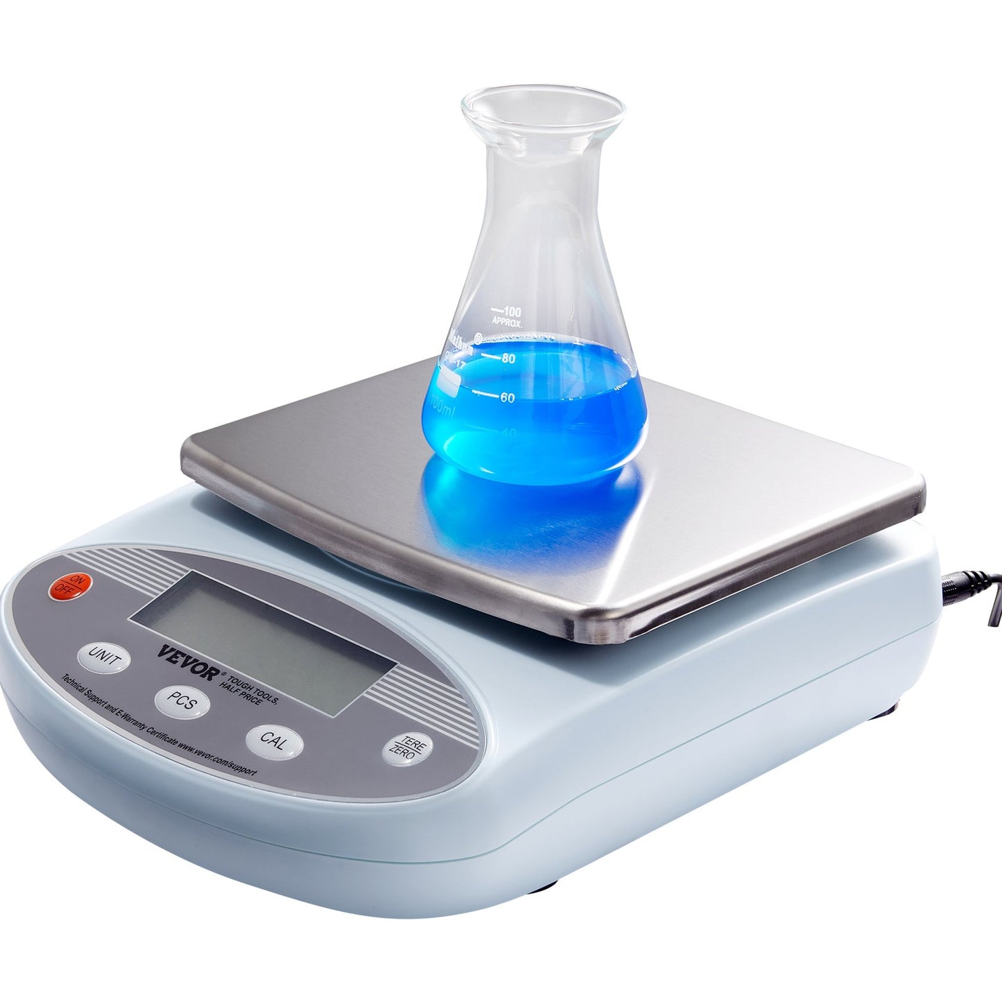 Analysenwaage Laborwaage 3000 g x 0,01 g 13 Einheiten Umrechnung Elektronisch