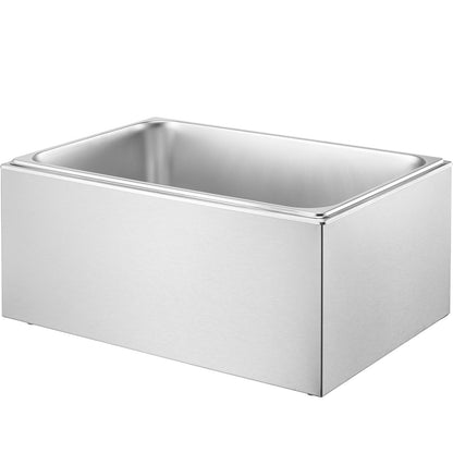 Commercial Electric Food Warmer Bänkskiva buffé 1*18L Pan Bain Marie
