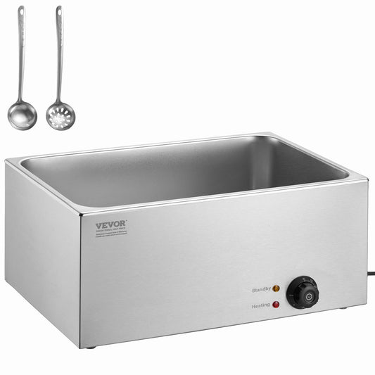 Commercial Electric Food Warmer Bänkskiva buffé 18L 1200W Bain Marie