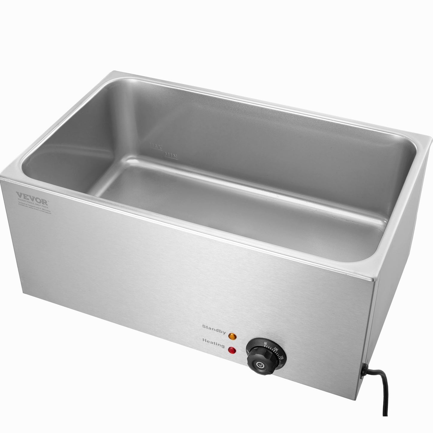 Commercial Electric Food Warmer Bänkskiva buffé 18L 1200W Bain Marie
