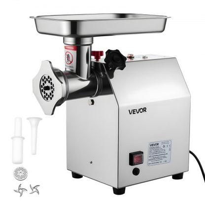 Commercial Electric Meat Grinder 5.5 Lbs/Min Sausage Stuffer Kitchen