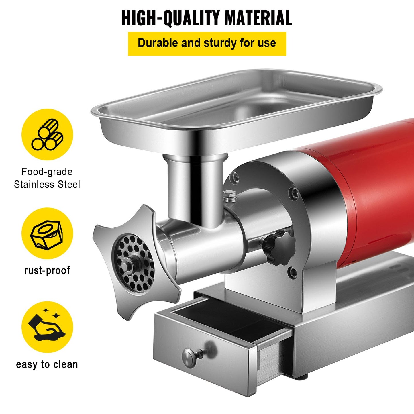 Electric meat grinder machine electric meat grinder 661 pounds/hour 1100W