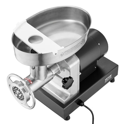 Commercial Electric Meat Grinder 6 Lbs/Min Sausage Stuffer Kitchen