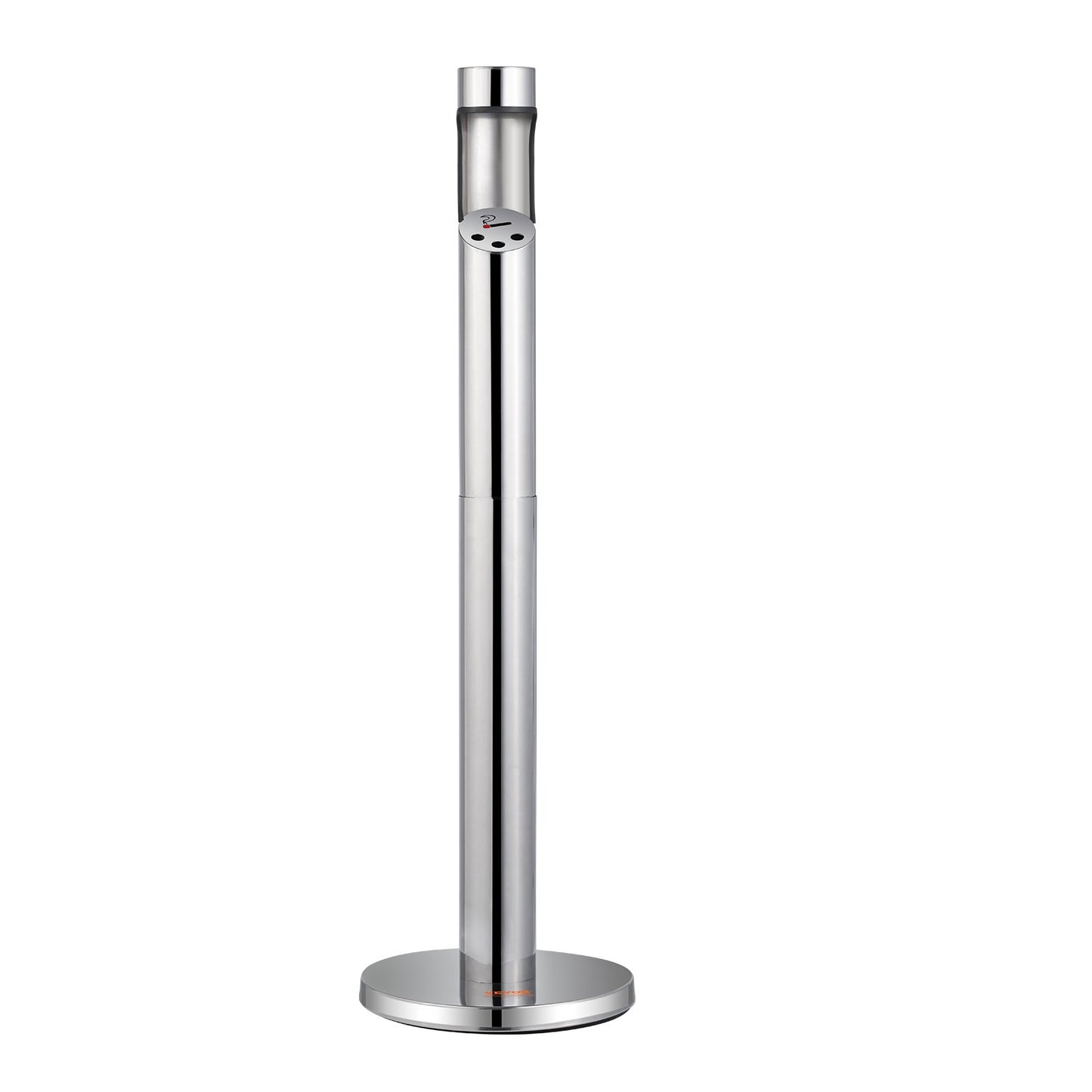 Cigarette Butt Container Stainless Steel Cylinder Butt Waste Silver
