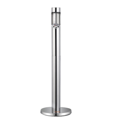 Cigarette Butt Container Stainless Steel Cylinder Butt Waste Silver