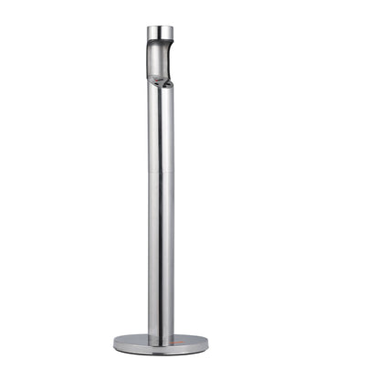 Cigarette Butt Container Stainless Steel Cylinder Butt Waste Silver