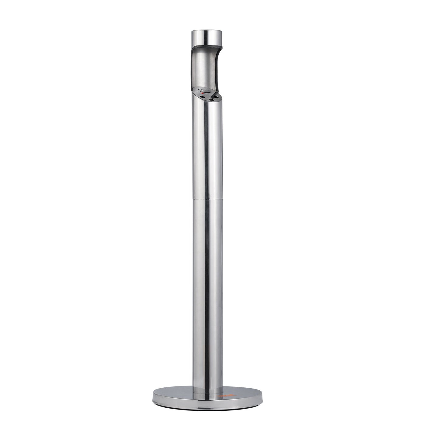 Cigarette Butt Container Stainless Steel Cylinder Butt Waste Silver