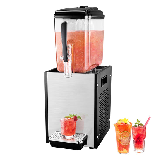 Commercial Beverage Dispenser 12L Kall Juice Ice Drink Dispenser för fest