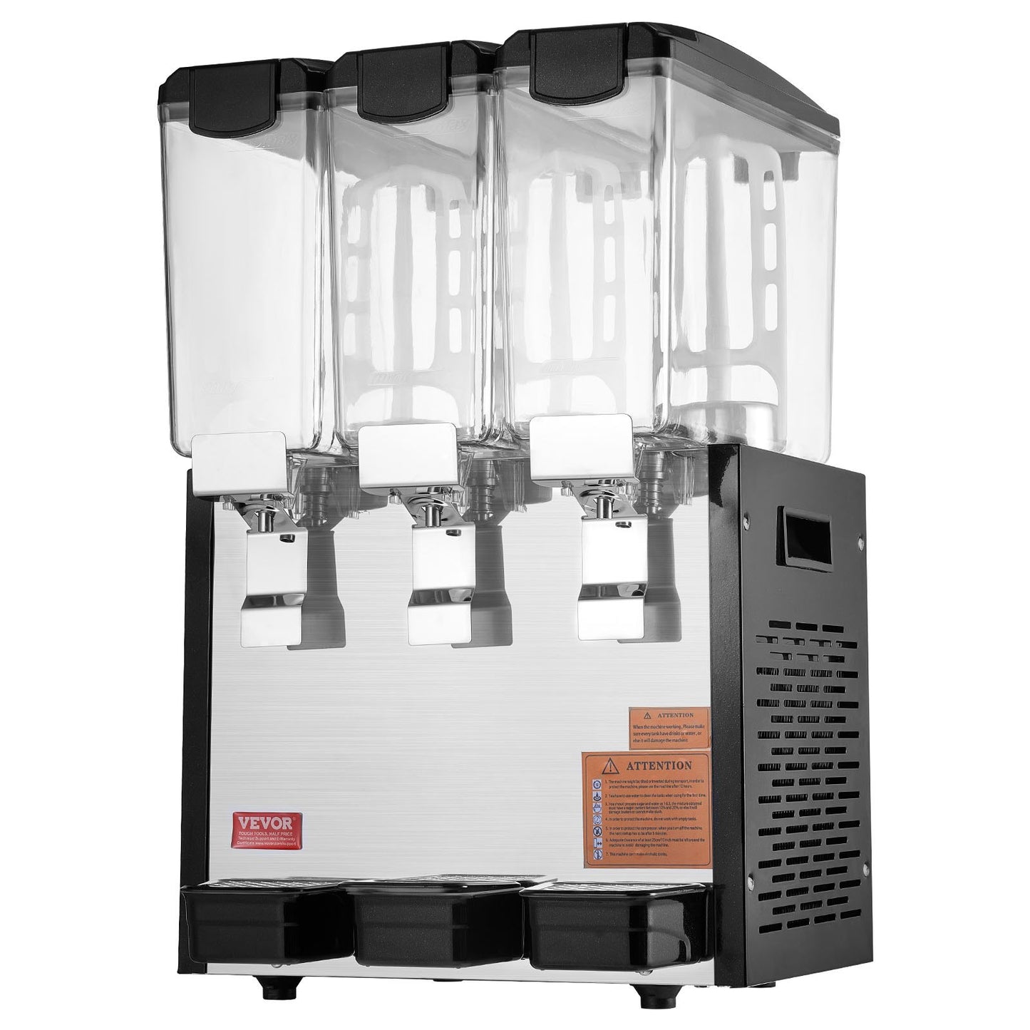 Commercial Beverage Dispenser 10L x 3 tankar Kall Juice Is Drink Dispenser
