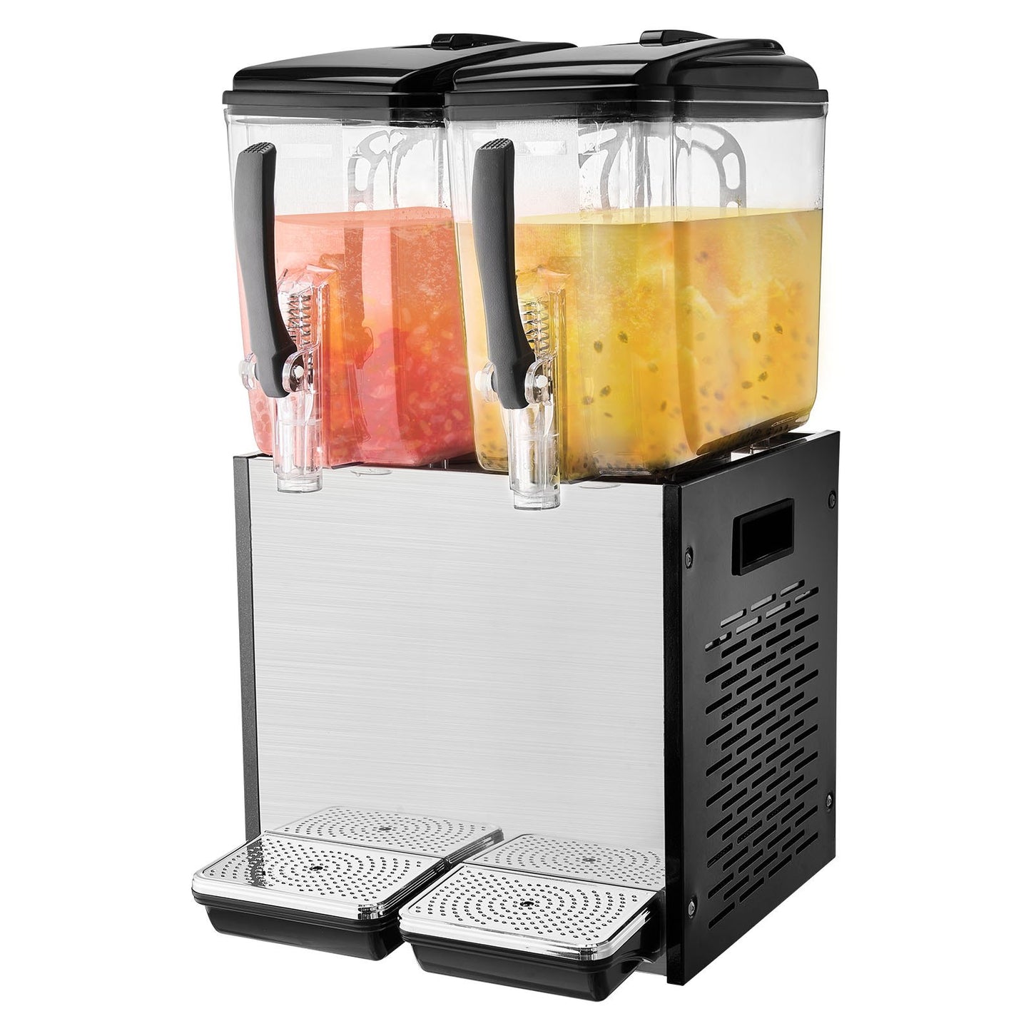 Commercial Beverage Dispenser 12L x 2 Tankar Kall Juice Is Drink Dispenser