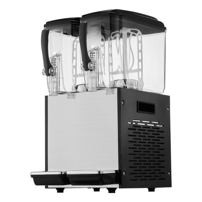 Commercial Beverage Dispenser 12L x 2 Tankar Kall Juice Is Drink Dispenser