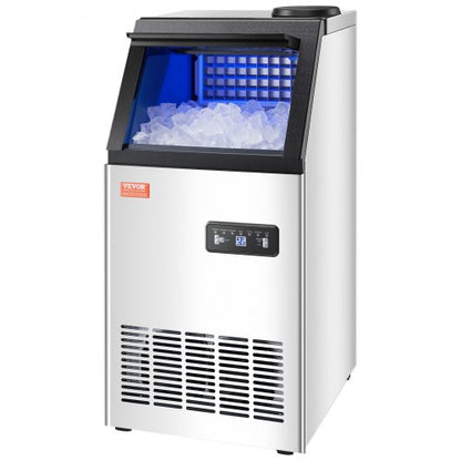 commercial ice machine Freestanding cabinet machine 110lbs/24H 36 ice cubes | EU