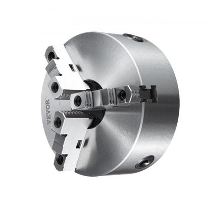 3-jaw lathe chuck, 10'', self-centering lathe chuck, 0.24-9.84 inch/6-250 mm clamping range with T-key fastening screws hex key, for lathe 3D printer machining Center milling drilling machine | EU