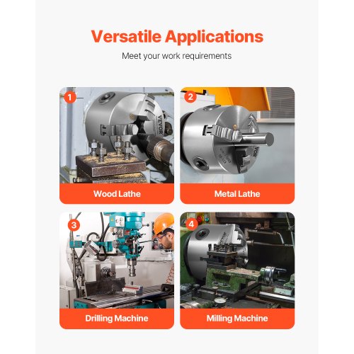 3-inch 3-jaw self-centering lathe chuck for lathe drill milling machine | EU