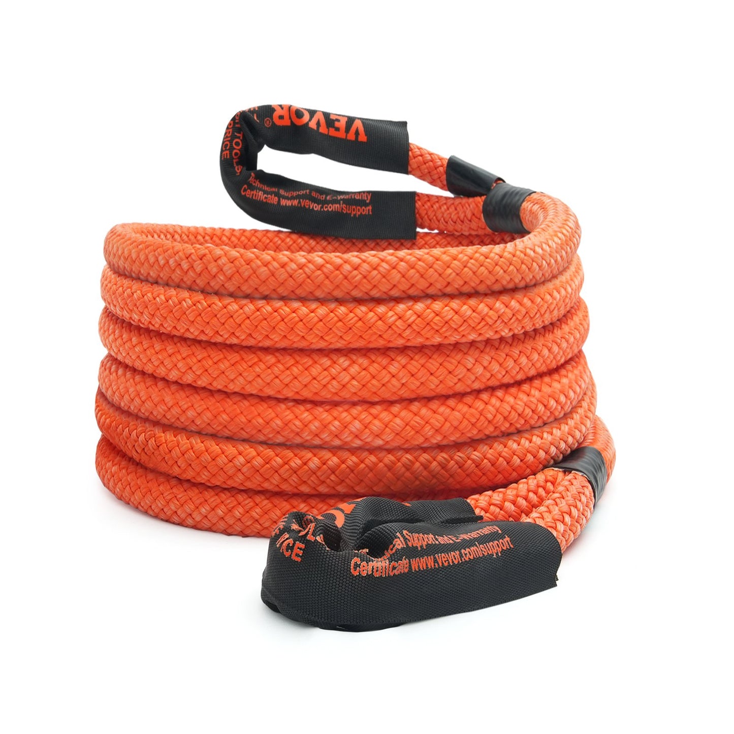 1" x 20" Kinetic Recovery Bogserrep 38 000 lbs, Heavy Duty Off Road Snatch Strap, Extrem Duty 30% Elasticitet Energi Snap Strap för Jeep Car Truck ATV UTV SUV Traktor