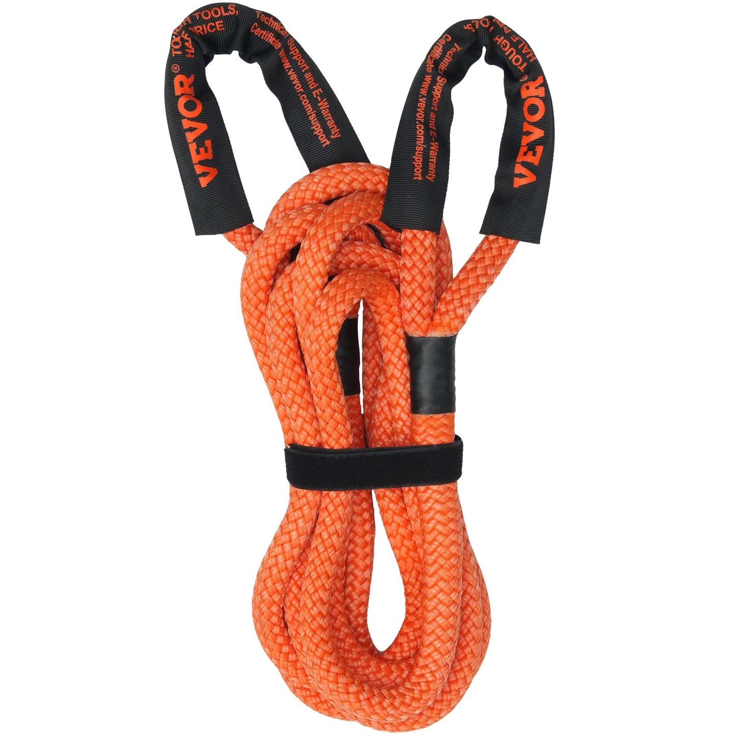 1" x 30" Kinetic Recovery Bogserrep 38 000 lbs, Heavy Duty Off Road Snatch Strap, Extrem Duty 30% Elasticitet Energi Snap Strap för Jeep Car Truck ATV UTV SUV Traktor