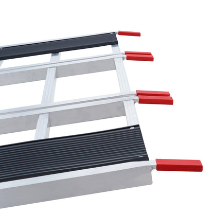 85" x 54" Extra bred aluminium fällbar ramp 1500LBS Kapacitet Lastramp