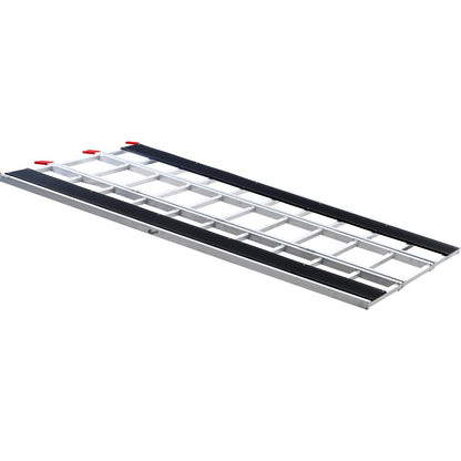85" x 54" Extra bred aluminium fällbar ramp 1500LBS Kapacitet Lastramp