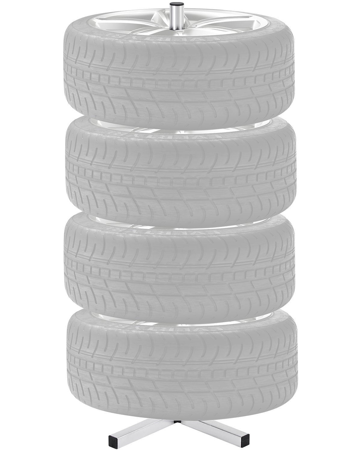 Tire rack for 4 tires with rim Tire holder Fits up to 225 mm wide tires