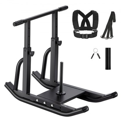 Weight Pull Push Training Fitness Strength Speed ​​Training Sled Black | EU