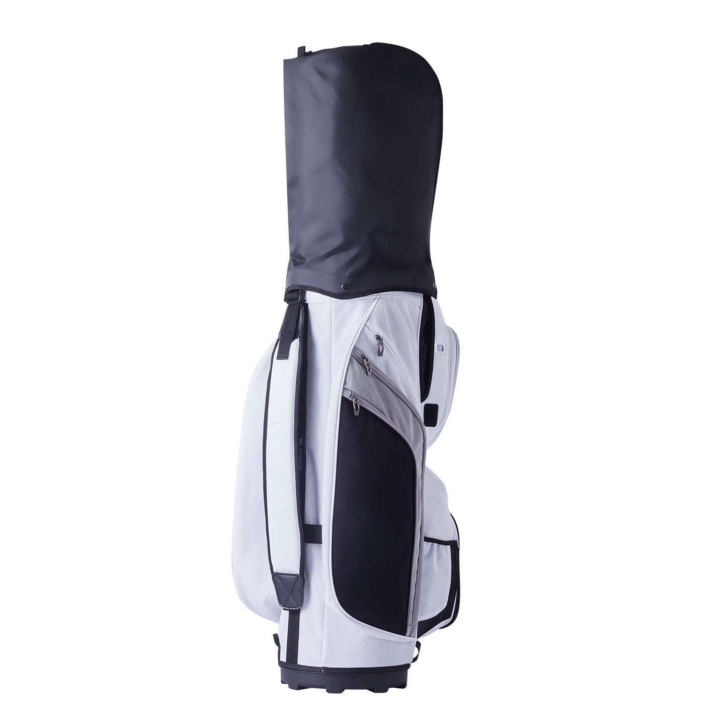 36” Golf Cart Bag 14 Way Organizer Divider Top 13 Pockets White Nylon