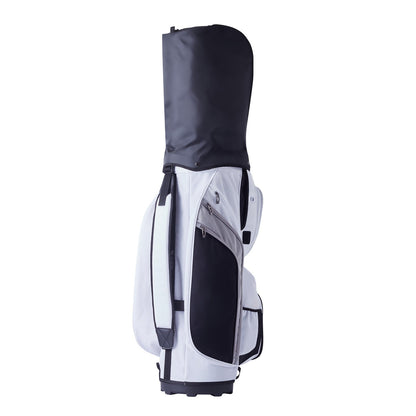 36” Golf Cart Bag 14 Way Organizer Divider Top 13 Pockets White Nylon