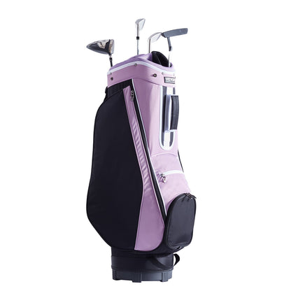 36-inch golf cart bag with 14-way divider with multiple pockets