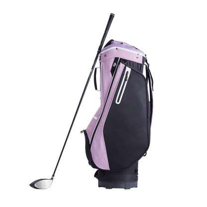 36-inch golf cart bag with 14-way divider with multiple pockets
