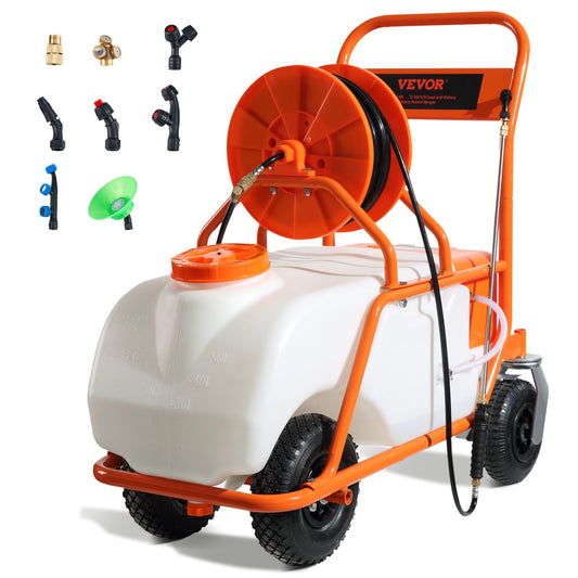 Sprühgerät Drucksprüher Rucksacksprüher Gartensprüher 60L 0-90PSI
